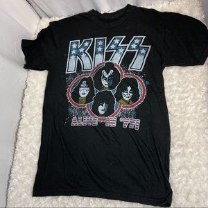 Kiss Alive in 77 T-Shirt Unisex Size S